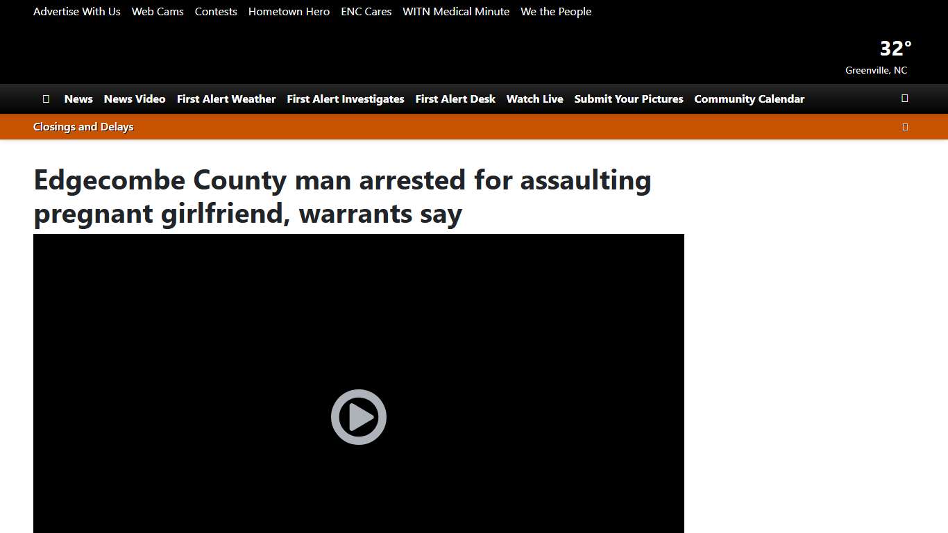 Edgecombe County man arrested for assaulting pregnant girlfriend, warrants say